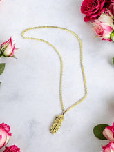 Load image into Gallery viewer, Cadena con Dije Santa Barbara,stainless steel/Baño Oro