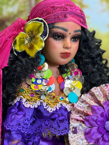 Gipsy doll,Gitana/Muñeca Mediana