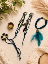 Load image into Gallery viewer, Set de Aretes /Collar /Pulso Colección Bohemia