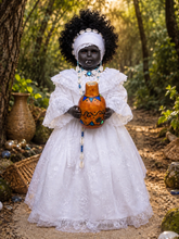 Load image into Gallery viewer, Set de Abanico y Vasija de Cerámica (Para Muñeca )