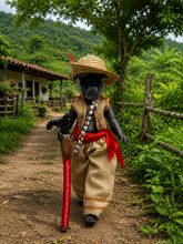 Load image into Gallery viewer, Negro viejo  ,Ta Jose ,Doll,Muñeco Espiritual
