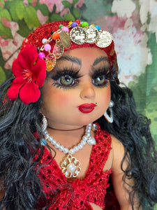 Gipsy doll,Gitana/Muñeca 18”