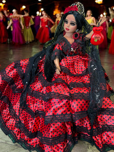 Gipsy ,doll,Gitana ,española ,Flamenco