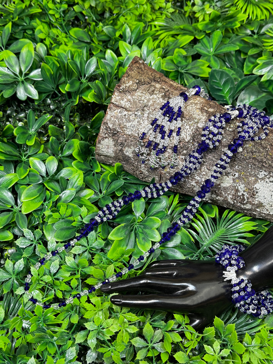 Set  ,Collar con Ilde  para Yemaya/Precio Especial