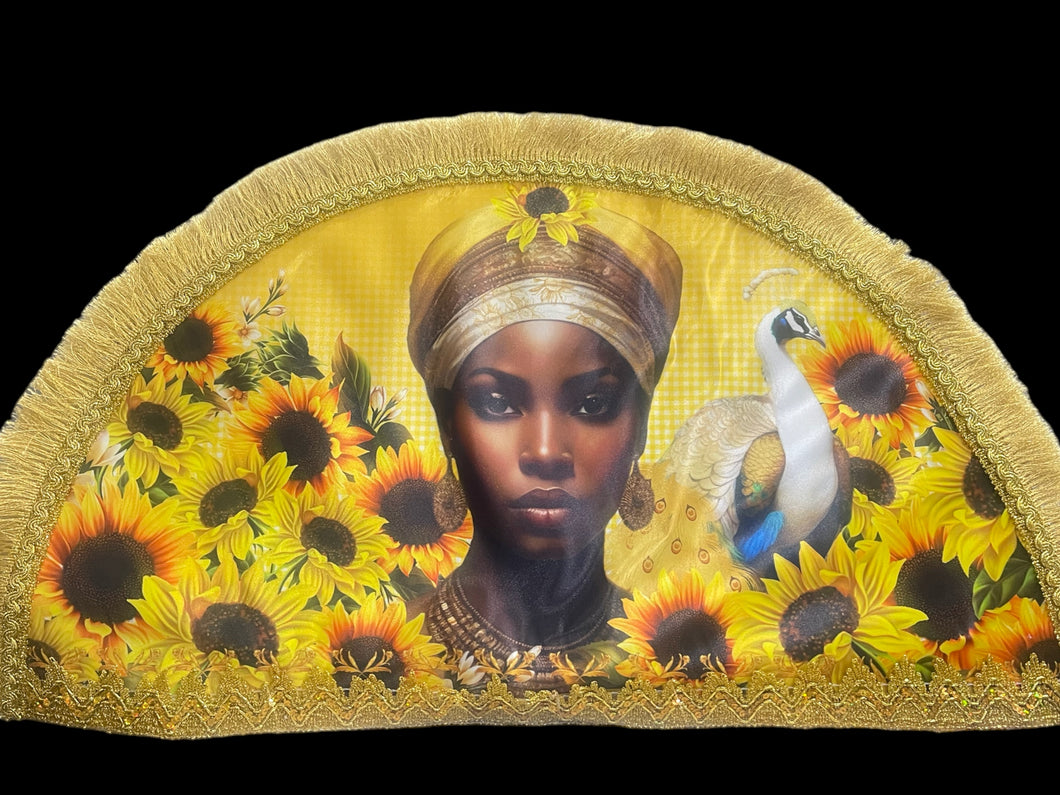 Abanico de Oshun Sublimado /Estilo 1