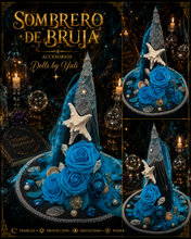 Load image into Gallery viewer, Sombrero Para Muñeca (Bruja )