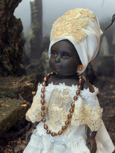 African Doll,Muñeca Espiritual, Mama Francisca 18 “