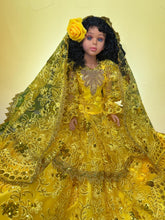 Load image into Gallery viewer, Vestido Exclusivo Para Muñeca.Oshun