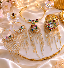 Load image into Gallery viewer, Set de Lujo ,Aretes /Collar /Pulso