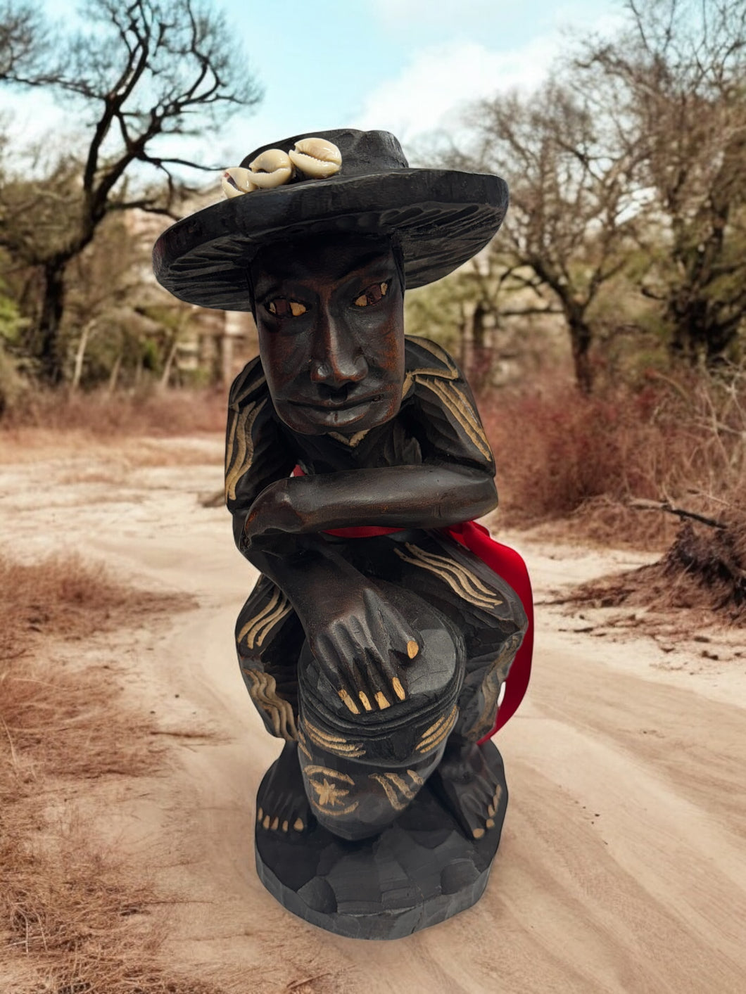 Congo Africano  ,Tallado En Madera