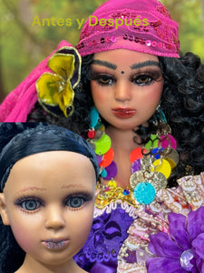 Gipsy doll,Gitana/Muñeca Mediana