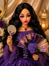 Load image into Gallery viewer, Set de Abanico y Espejo (Para Muñeca )