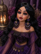 Load image into Gallery viewer, Set de Aretes  /Zarcillos /para muñeca/Estilo Gitana )