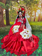 Load image into Gallery viewer, Catrina doll,Muñeca Día del Muerto/Santa Muerte /Doll