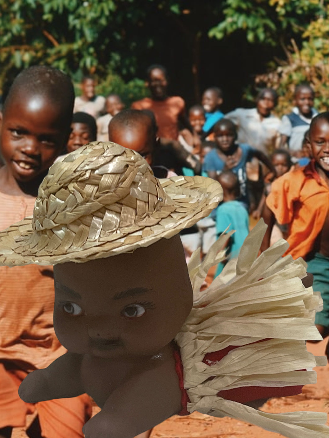 Elegua miniatura ,doll,Colección Soy Yoruba